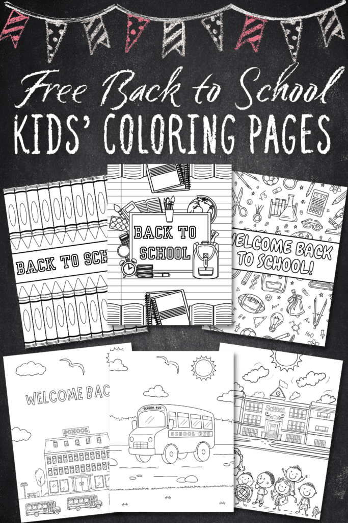 free printable back to school coloring pages for kids