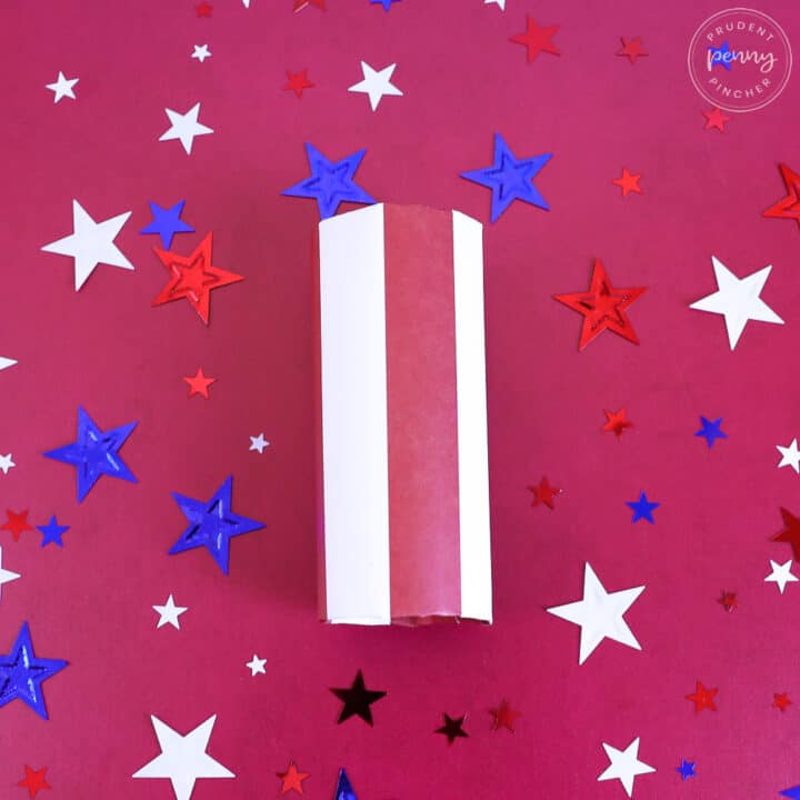 4th of July Toilet Paper Roll Rocket Craft for Kids Idiom Studio