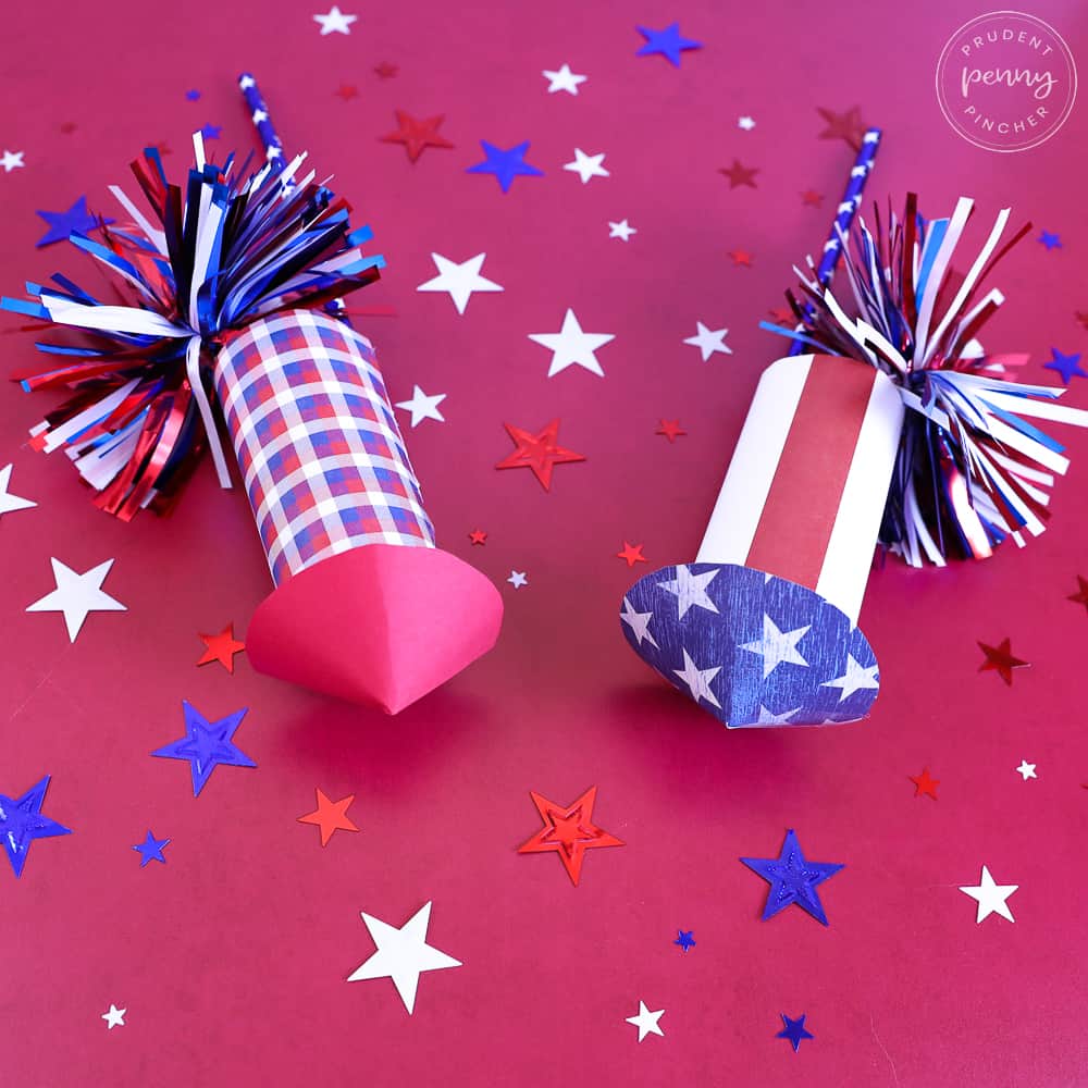 50 Patriotic 4th of July Crafts for Kids - Prudent Penny Pincher