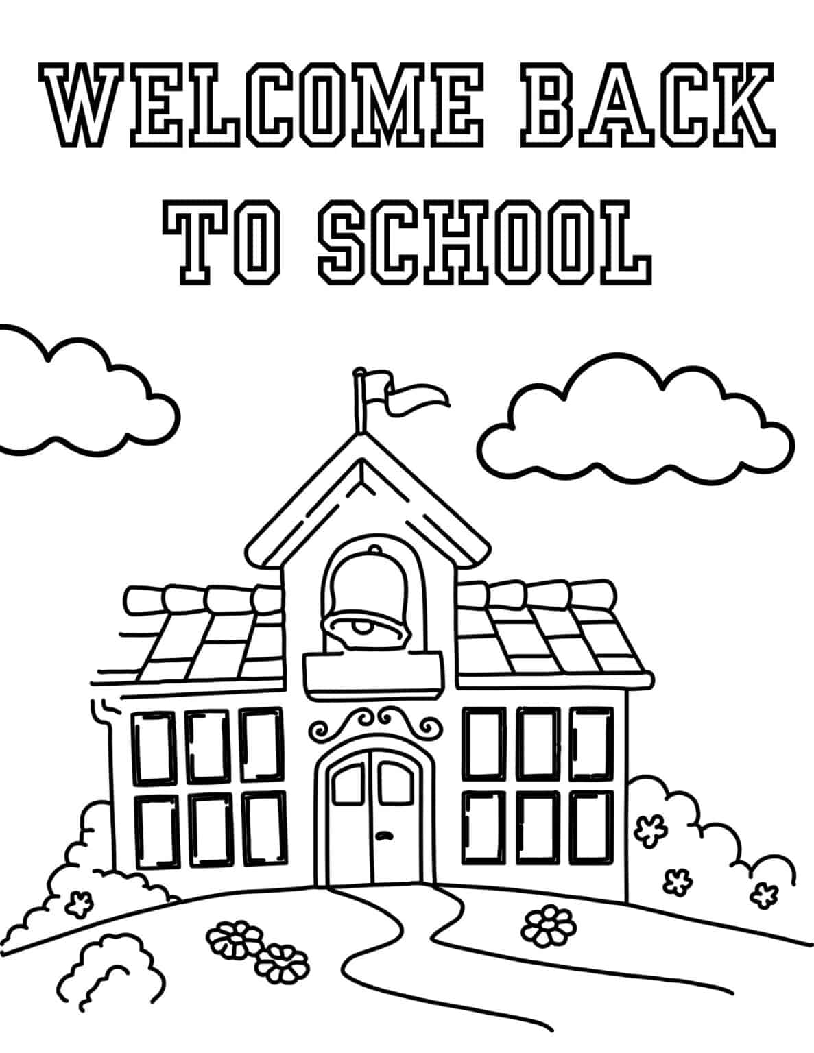 20 Free Back to School Coloring Pages for Kids Prudent Penny Pincher
