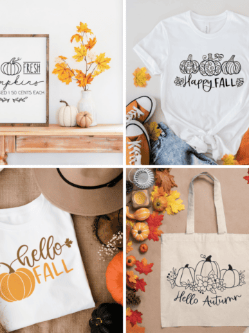 pumpkin svg files for fall cricut crafts for adults
