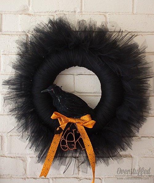 tulle wreath