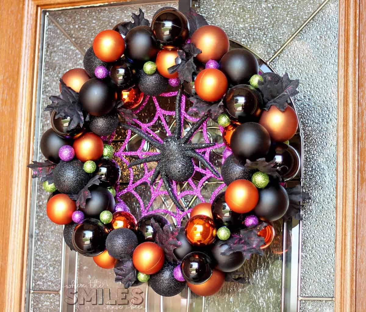 Halloween Ornament Wreath