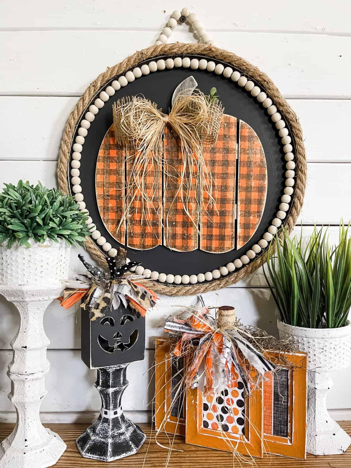 55 Cheap and Easy DIY Fall Wreath Ideas - Prudent Penny Pincher