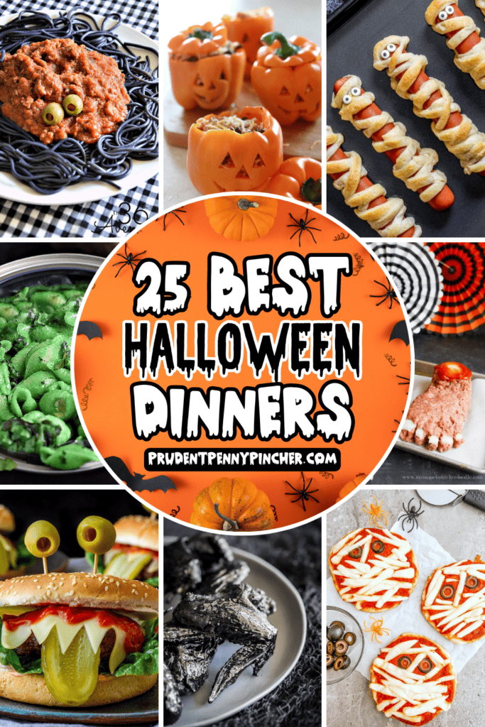 25 Best Halloween Dinner Ideas - Prudent Penny Pincher