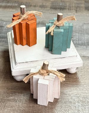 Tumbling Tower Block Pumpkins