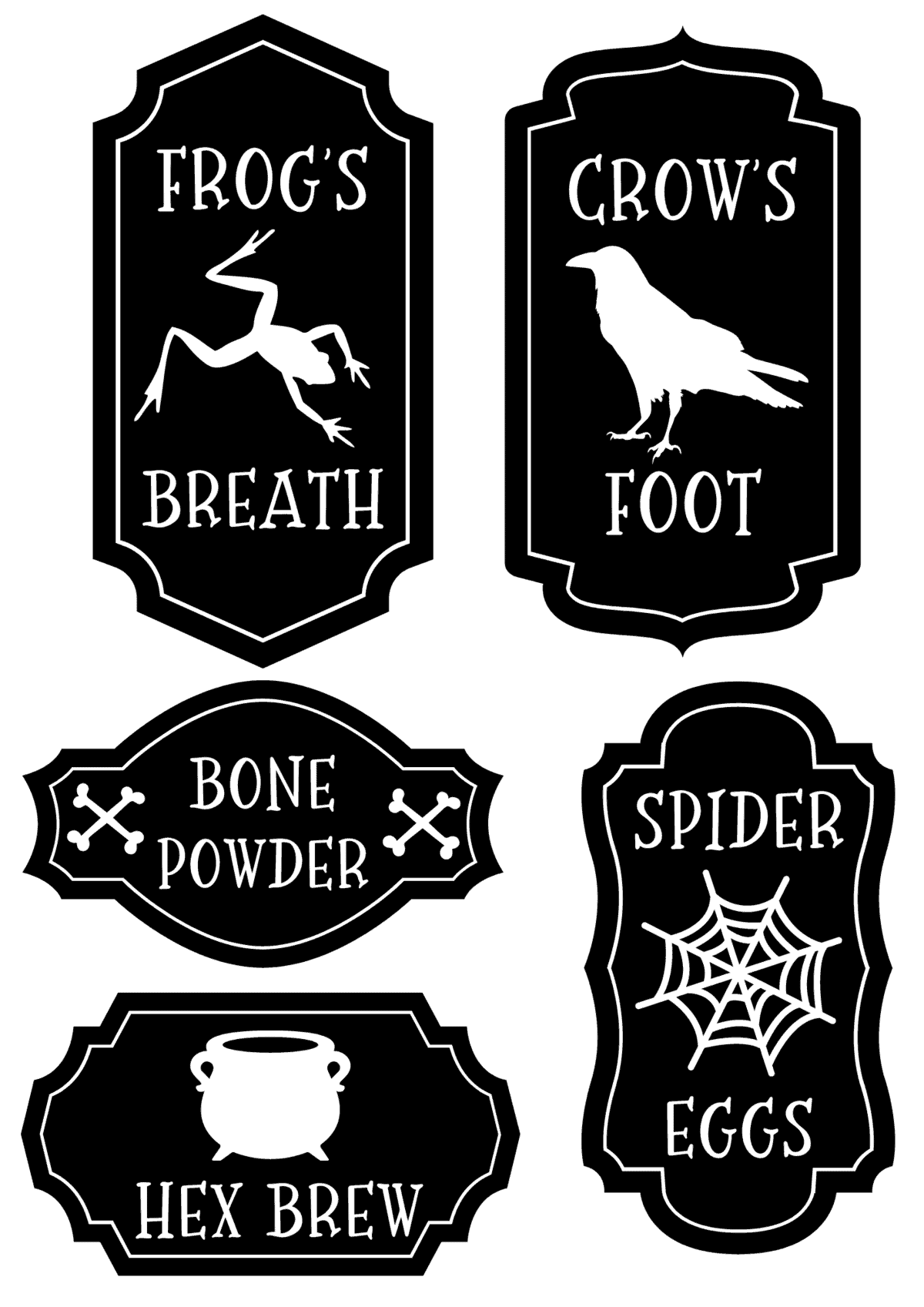 free printable labels