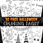 halloween coloring pages