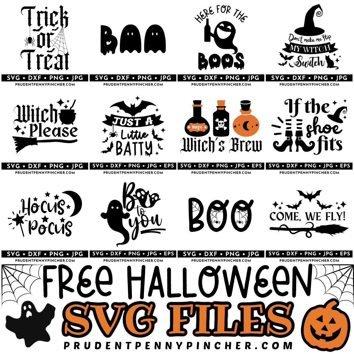 Free Halloween Svg Files for Cricut Graphic by The-Printable · Creative  Fabrica