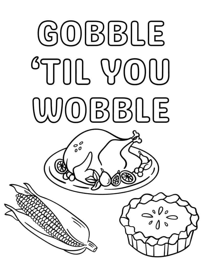 gobble til you wobble thanksgiving feast