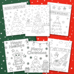 500 Free Christmas Coloring Pages - Prudent Penny Pincher