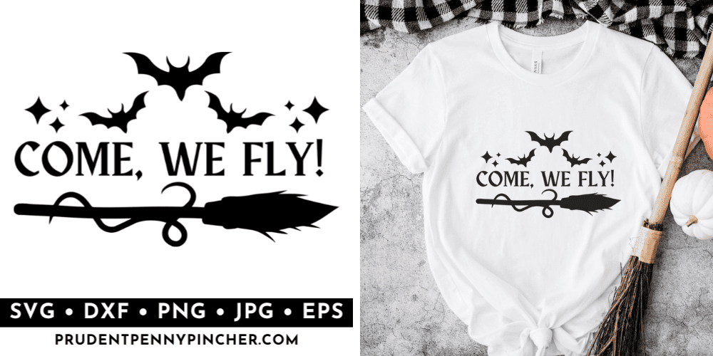 come we fly Hocus Pocus svg