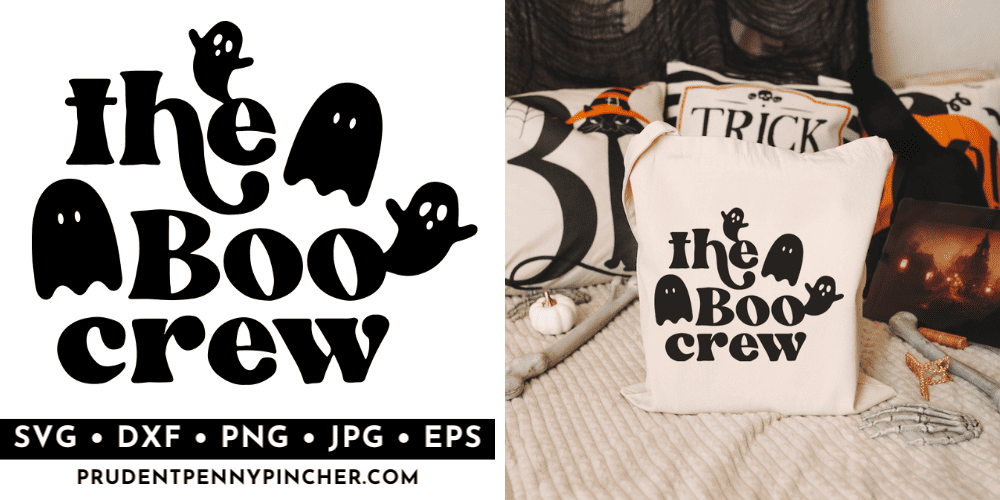 boo crew halloween svg