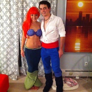 mermaid and prince Eric