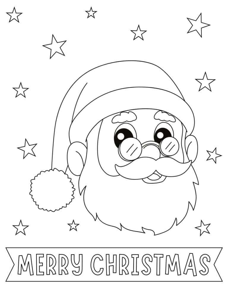 150 Free Christmas Coloring Pages for Kids Prudent Penny Pincher