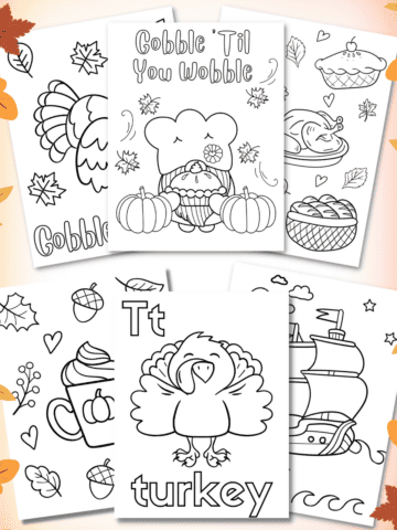 30 Free Printable Fall Coloring Pages - Prudent Penny Pincher