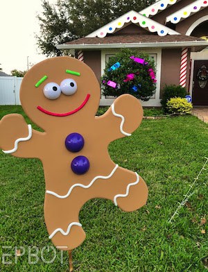 giant gingerbread man