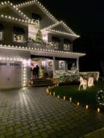 100 Outdoor Christmas Light Ideas - Prudent Penny Pincher