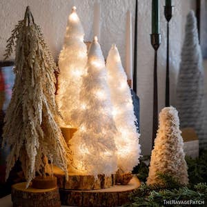 How to Make Dollar Tree Light-Up Wood Stars