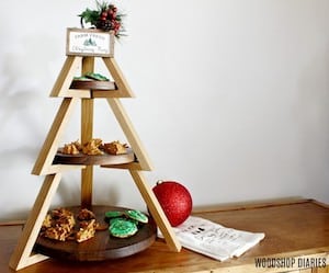 Tiered Christmas Stand