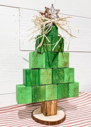 Scrap Wood Block Trees