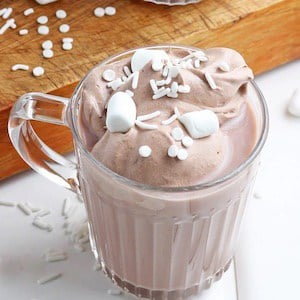 whipped hot cocoa