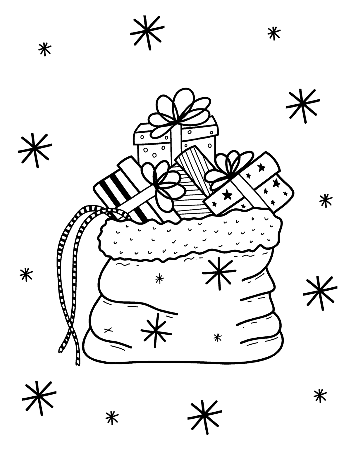 Presents in a Sack