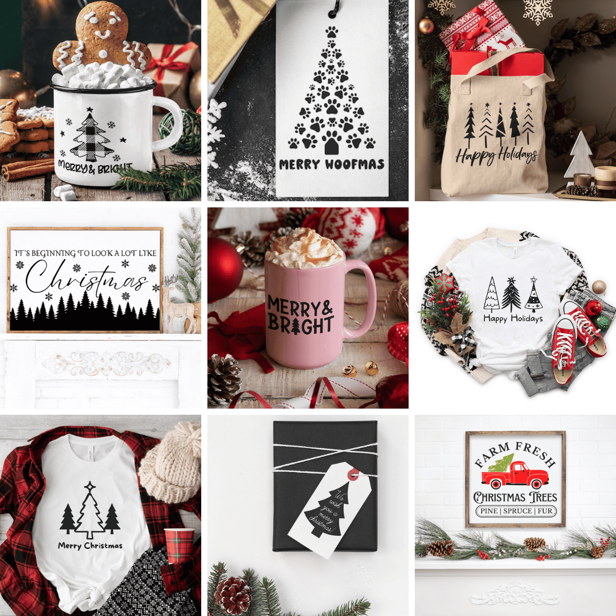 Free Christmas Tree SVG Files - Prudent Penny Pincher