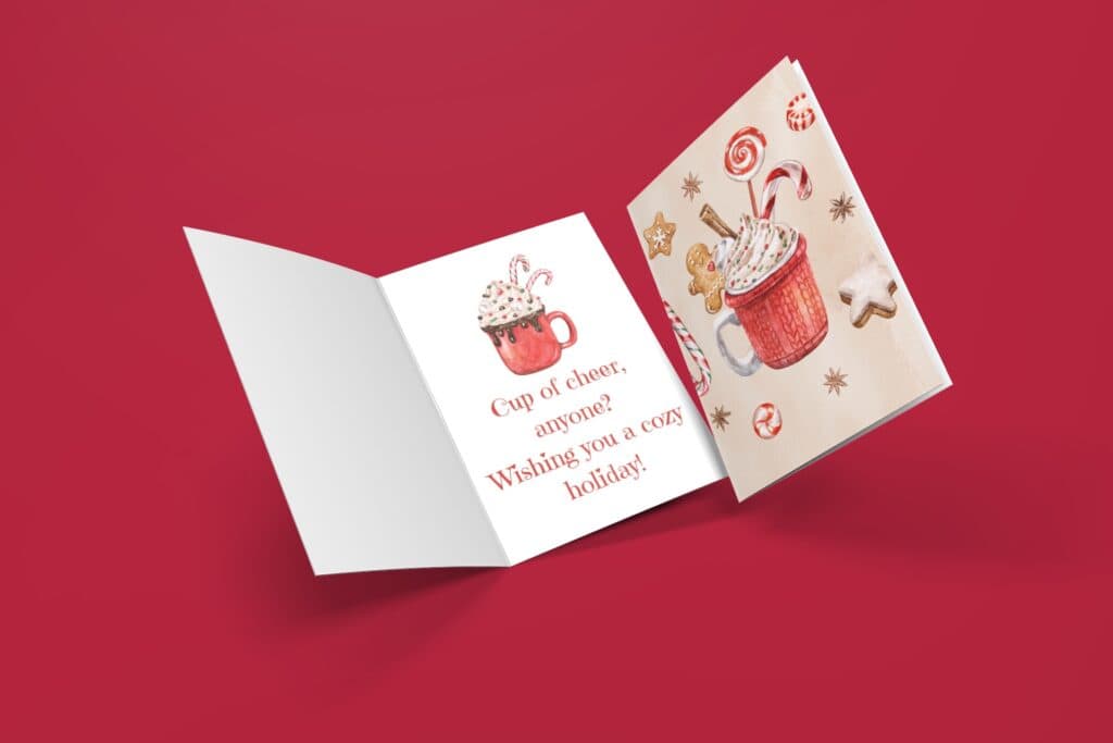 cup of cocoa card