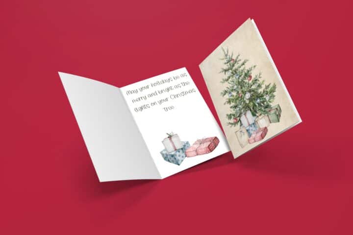 20 Free Christmas Printable Cards - Prudent Penny Pincher