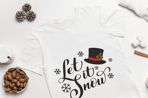 let it snow shirt