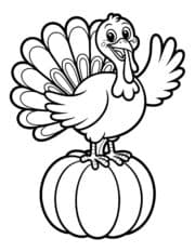 30 Free Thanksgiving Turkey Coloring Pages for Kids - Prudent Penny Pincher