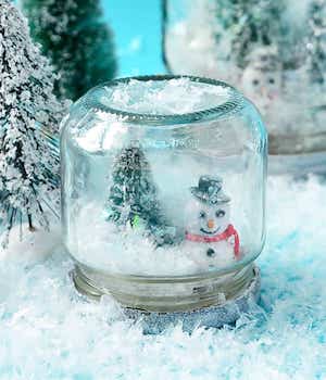 Waterless Snow Globe