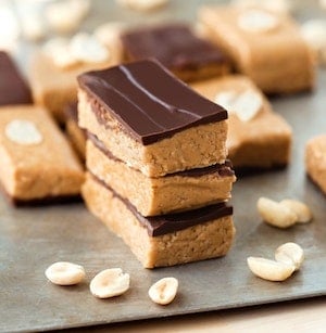 peanut butter chocolate protein bars