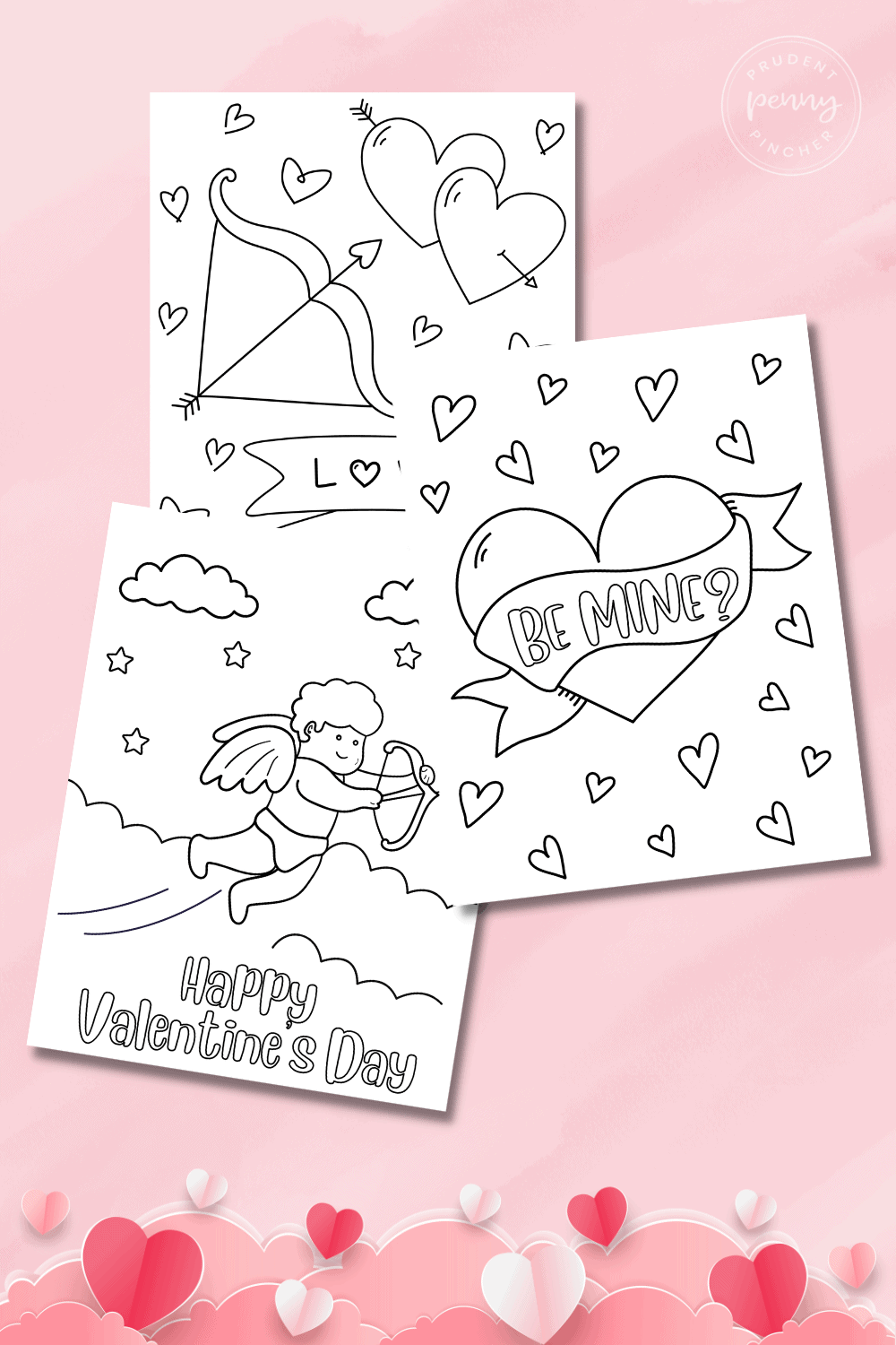 valentine's day coloring pages