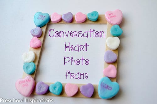 Conversation Heart Photo Frame