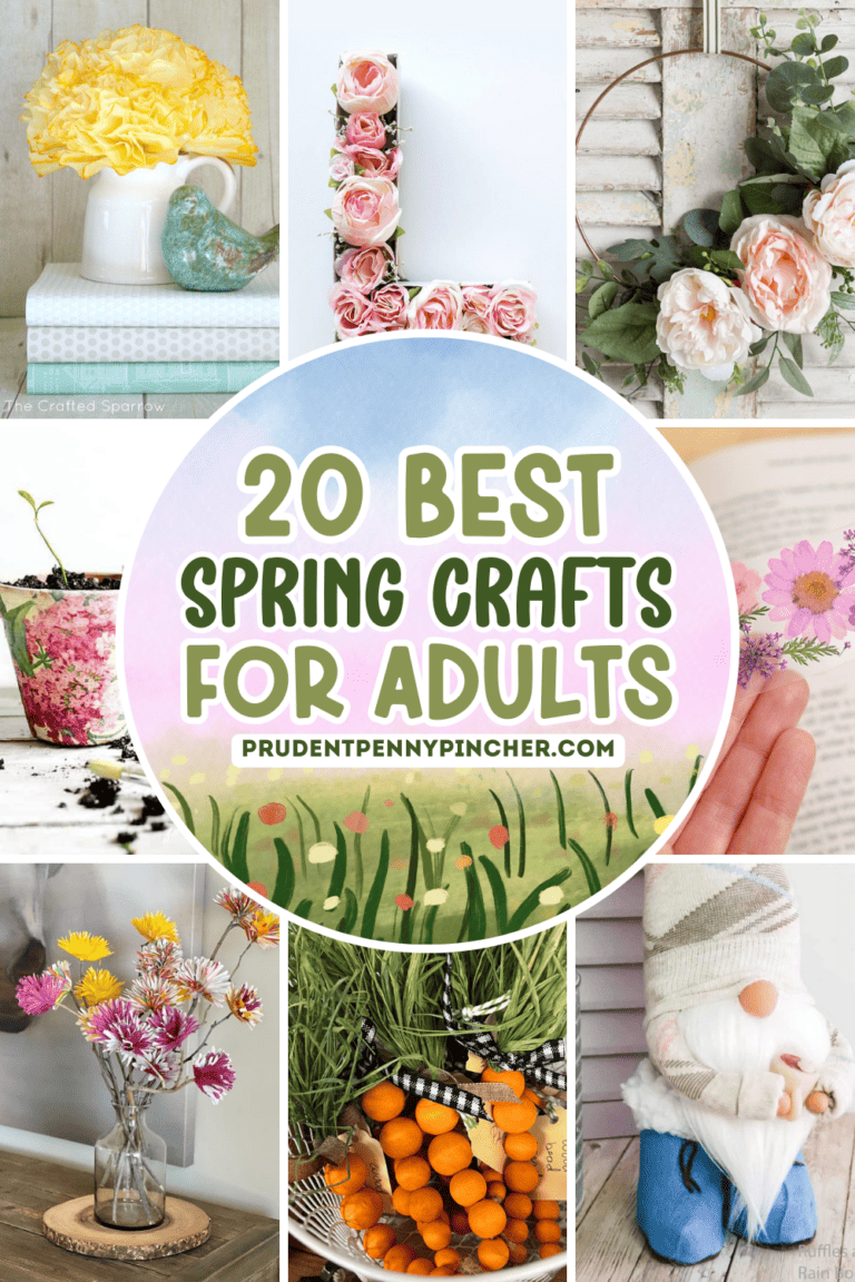 20 best spring crafts for adults to make prudent penny pincher