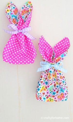 Reversible Fabric Treat Bags