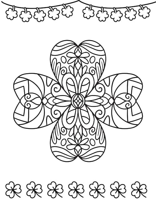 mandala shamrock