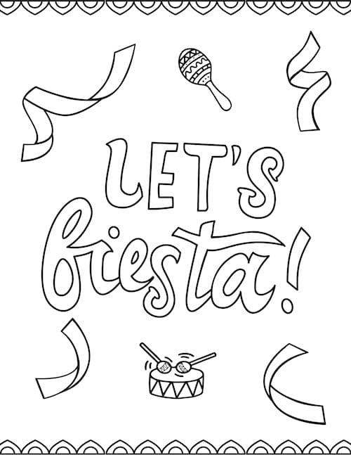 let's fiesta sheet