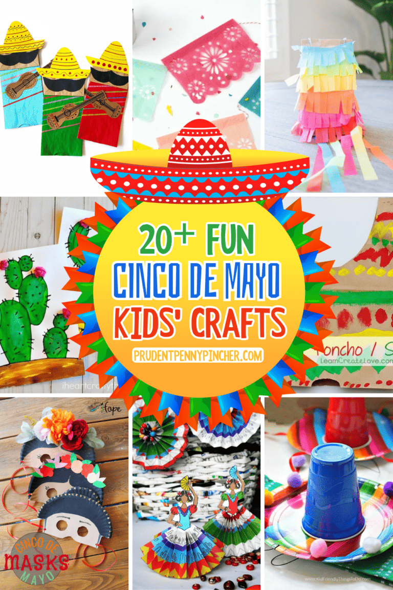 20 Fun and Easy Cinco de Mayo Crafts for Kids Prudent Penny Pincher
