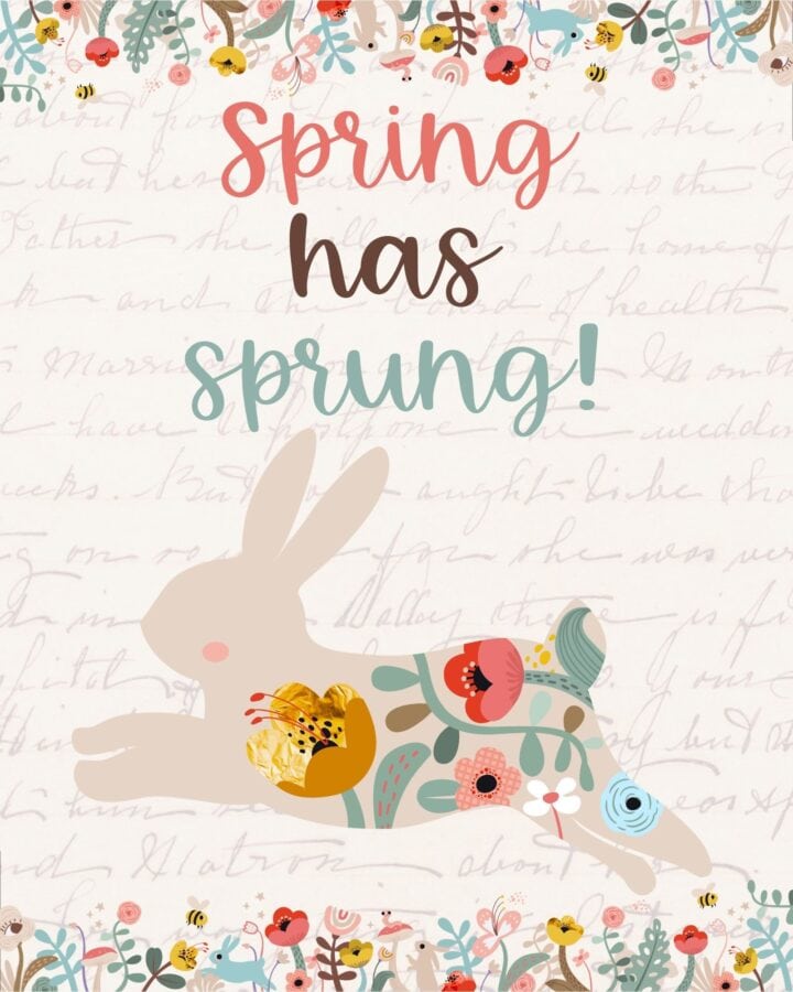 15 Free Easter Printables to Decorate Your Home - Prudent Penny Pincher