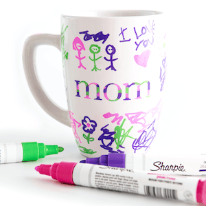 Hand Drawn Mom Mugs 