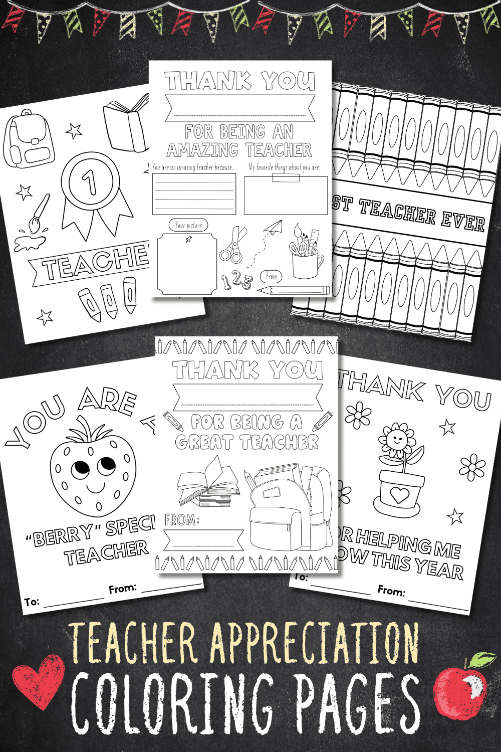 free printable teacher appreciation coloring pages for kids