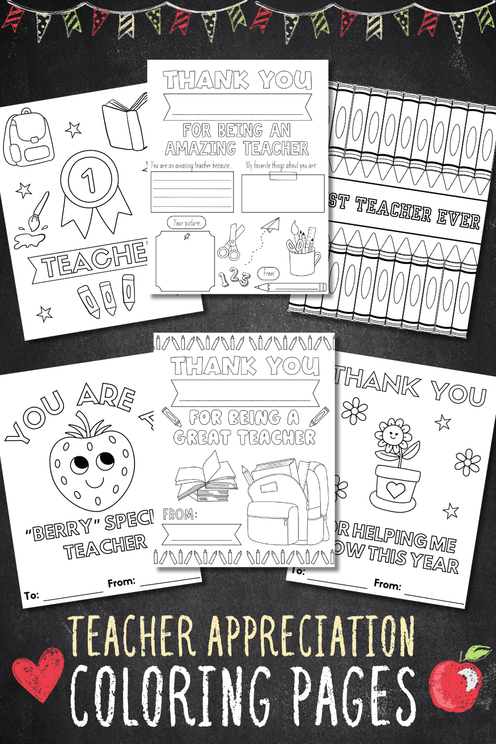 Free printable teacher appreciation coloring pages for kids