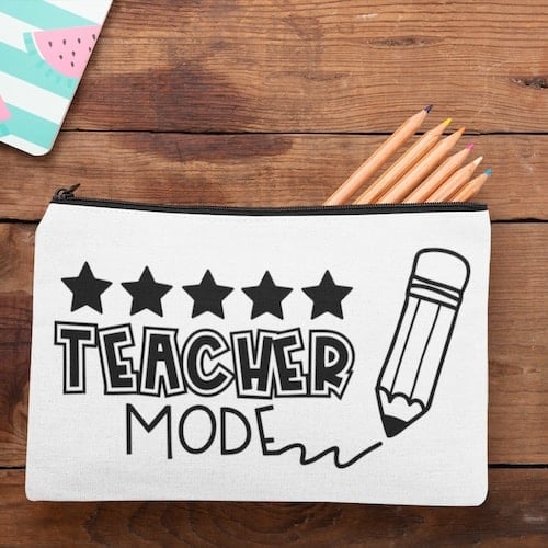 teacher mode pencil case