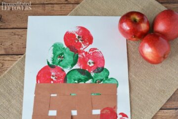 25 Fun and Easy Apple Crafts for Kids - Prudent Penny Pincher