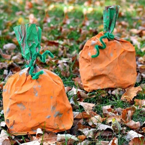 25 Fun and Easy Pumpkin Crafts for Kids - Prudent Penny Pincher