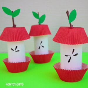 25 Fun and Easy Apple Crafts for Kids - Prudent Penny Pincher