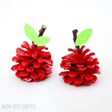 25 Fun and Easy Apple Crafts for Kids - Prudent Penny Pincher